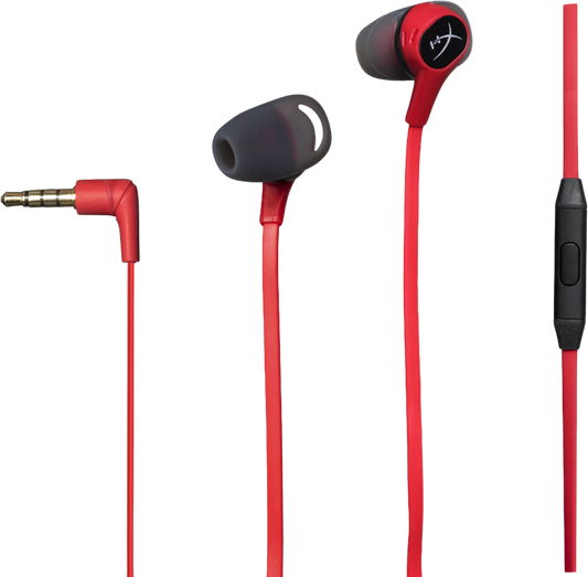HP HyperX Cloud Earbuds (Red-Black)