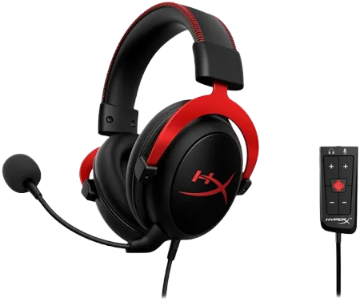 HP HyperX Cloud II - Gaming Headset (Black-Red)