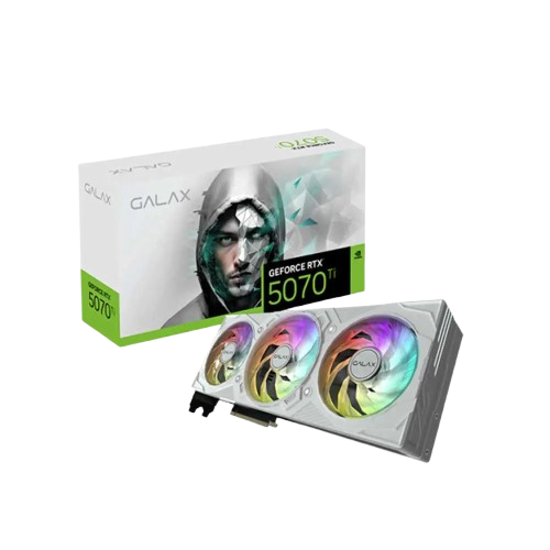GALAX RTX 5070 Ti EX 1-Click OC White 16GB GDDR7 Graphics Card