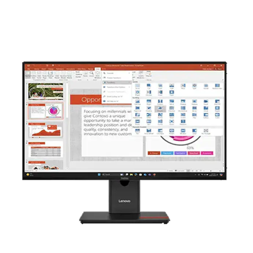Lenovo ThinkVision T27-40 68.58 cms (27) Monitor - 64A5MAR6IN