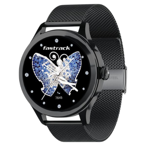Fastrack Noir Pro Womens Smartwatch with 3.0 cm Super AMOLED Display, 390x390 Resolution