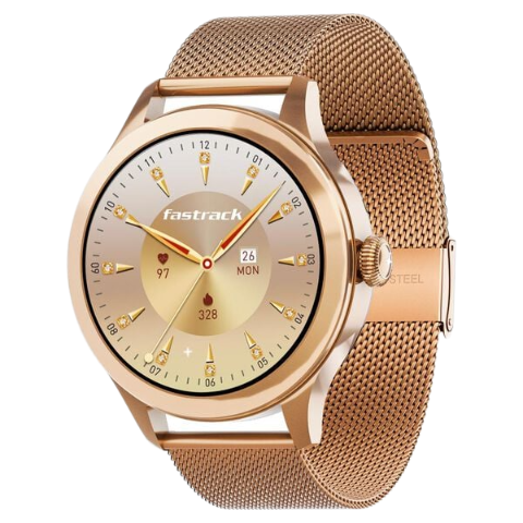 Fastrack Noir Pro Womens Smartwatch with 3.0 cm Super AMOLED Display, 390x390 Resolution