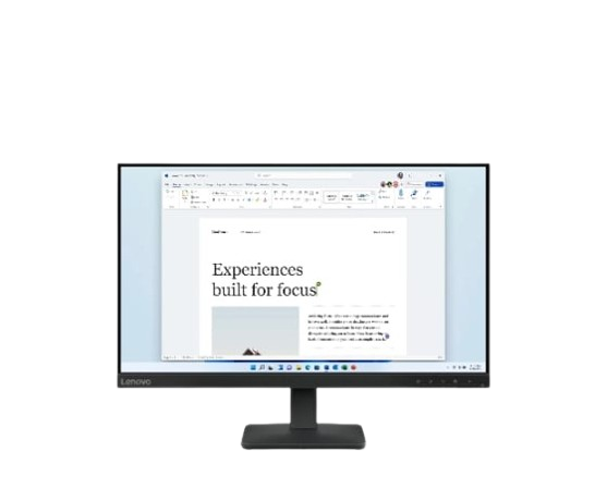 Lenovo L24-4e 60.45cms (23.8) Monitor - 68C2KAC1IN