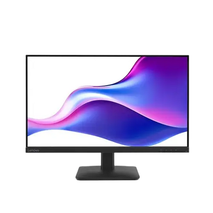 Lenovo L27-4e 27" (68.58 cm) Full HD IPS Monitor | 1920 × 1080 Resolution | 100Hz Refresh Rate | 4ms Response Time | HDMI & VGA Connectivity | Anti-Glare Display | 99% sRGB | Eye Care Technology | NearEdgeless Design | 3-Year Warranty
