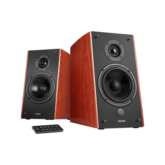 Edifier R2000DB Powered Bluetooth Bookshelf Speakers Brown