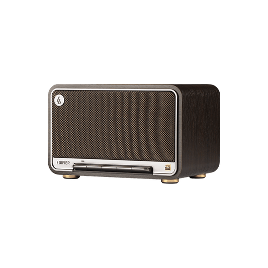 Edifier D32 Tabletop Wireless Speaker - Black Walnut