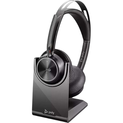HP Poly Voyager Focus 2 USB-A with charge stand Headset