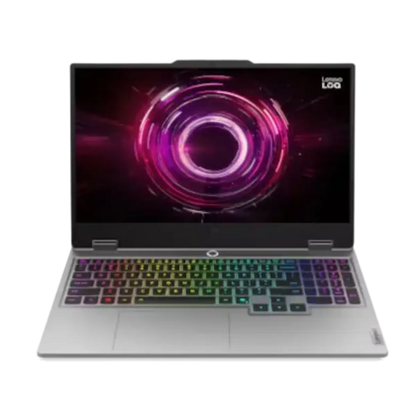 Lenovo LOQ 15AHP10 83JG00H0IN Gaming Laptop | AMD Ryzen 7 250 Processor | 16GB DDR5 RAM | 512GB PCIe Gen4 SSD | 8GB NVIDIA RTX 5050 GDDR7 | 15.6-inch FHD IPS 144Hz Display | Windows 11 Home | 24-Zone RGB Backlit Keyboard | Luna Grey