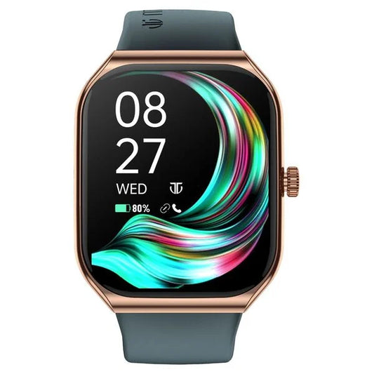 Titan Smart Watch with 4.97 CM Super AMOLED Display | 410 x 502 Pixel Resolution | AI Voice Assistant | Multiple Menu Styles