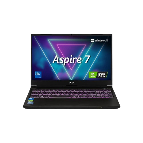 Acer Aspire 7 Gaming Laptop Intel Core 7-240H 16GB 512GB SSD 15.6" 144Hz 6GB GDDR6 NVIDIA GeForce RTX 3050 FHD Windows11 A715-79G