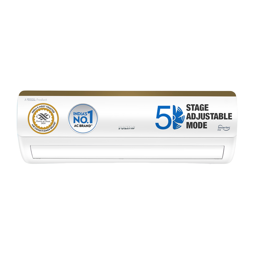 Voltas SmartAir Inverter AC, 1 Ton, 5 star - 125V Vertis Smart Elite Gold With IoT