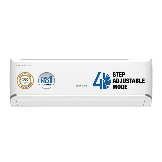 Voltas Adjustable Inverter Split AC, 1.5 Ton, 3 Star - 183V Zen Silver
