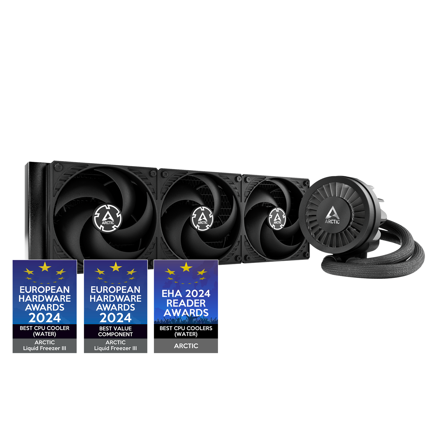 Arctic Liquid Freezer III 360 CPU Liquid Cooler (Black)