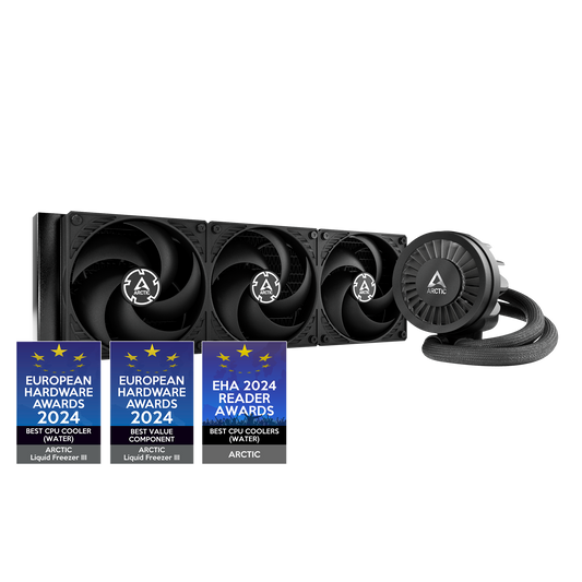 Arctic Liquid Freezer III 360 CPU Liquid Cooler (Black)