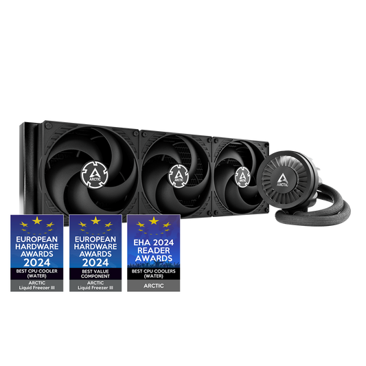 Arctic Liquid Freezer III 420 CPU Liquid Cooler (Black)