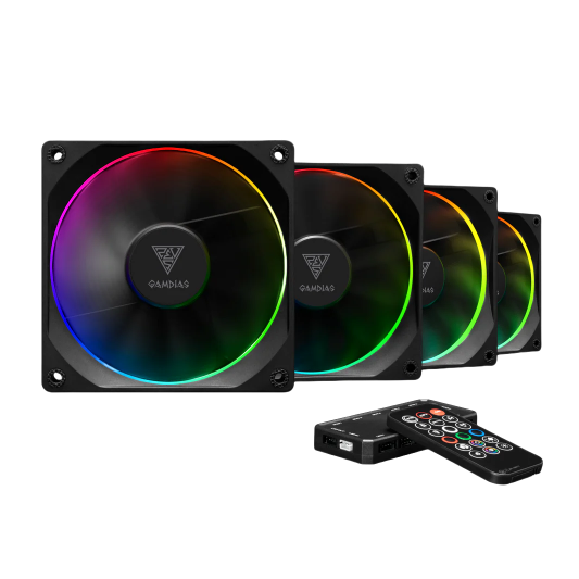 GAMDIAS AEOLUS M3-1204R ARGB Case Fan