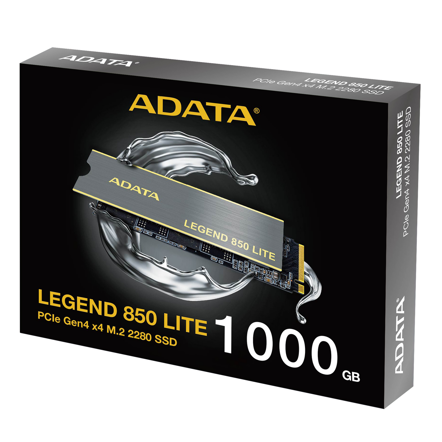 Adata LEGEND 850 LITE 1TB PCIe Gen4 x4 M.2 2280 NVME सॉलिड स्टेट ड्राइव - ALEG-850L-1000GCS