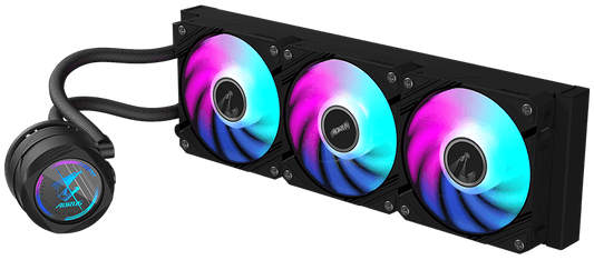 Gigabyte Aorus Waterforce II 360 ARGB 360mm CPU Liquid Cooler (Black)