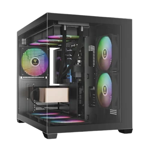 Gamdias Aura GC10M V2 ARGB M-ATX Mini Tower Case