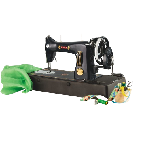 Usha Straight Stitch Sewing Machines Anand DLX Composite Hand Operated