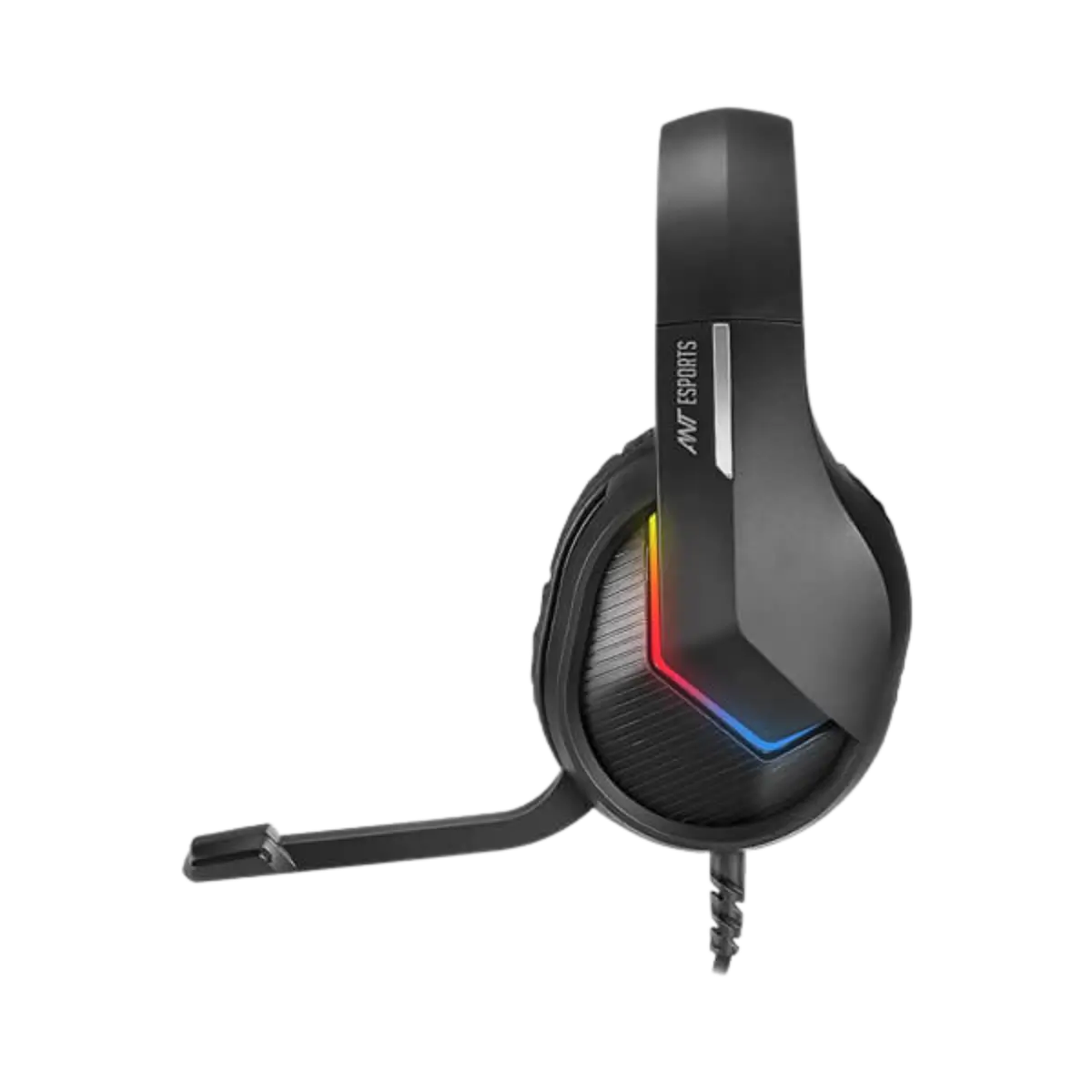 Ant Esports H1100 Pro RGB Gaming Headset | 50mm Drivers | 7.1 Surround Sound | Noise-Cancelling Mic | RGB Lighting | USB + 3.5mm