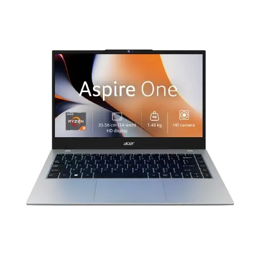 Acer Aspire One A114-43 | Ryzen 3 7320U | 8GB LPDDR5 | 256GB NVMe SSD | 14" HD Display | Radeon 610M | Windows 11 Home