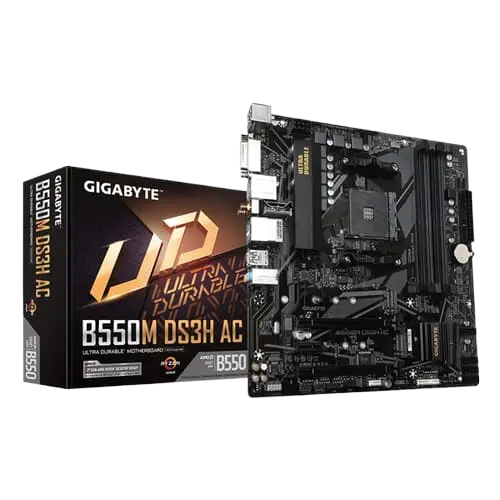 Gigabyte B550M DS3H AC (Wi-Fi) M-ATX Motherboard