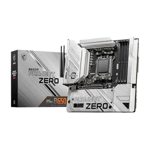 MSI B650M Project Zero (Wi-Fi) Motherboard
