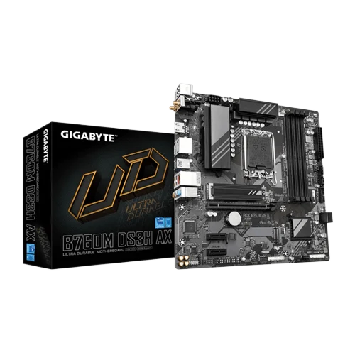 Gigabyte B760M DS3H AX WiFi DDR5 M-ATX Motherboard
