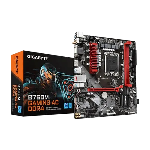 Gigabyte B760M Gaming AC DDR4 (Wi-Fi) Motherboard