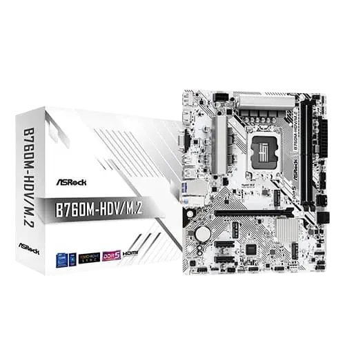 ASRock B760M HDV/M.2 M-ATX Motherboard