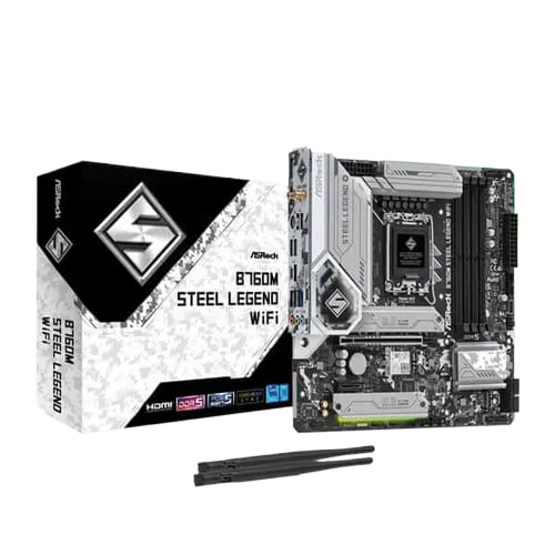 ASRock B760M Steel Legend WIFI M-ATX Motherboard