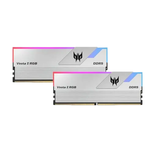 Acer Predator Vesta II RGB Silver 32GB (16GBx2) 6000MHz CL30 DDR5 RAM