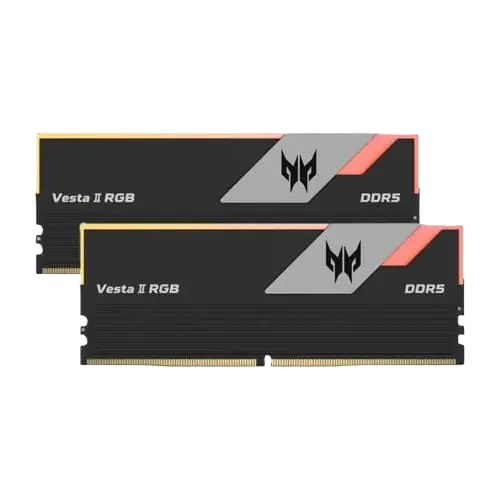 Acer Predator Vesta II RGB 64GB (32GBx2) 6000MHz CL32 DDR5 RAM