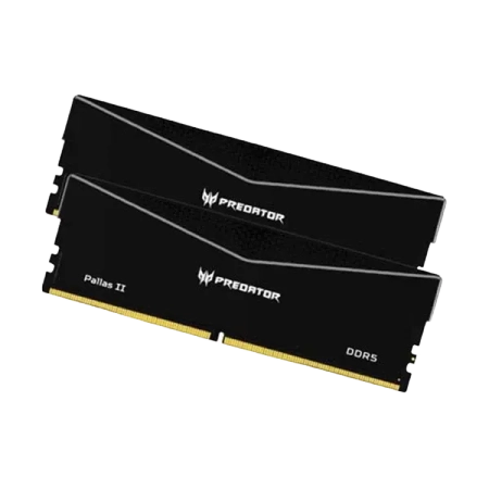 एसर प्रीडेटर पल्लास II सीरीज 64GB (32GBx2) DDR5 6000MHz डेस्कटॉप रैम (काला)