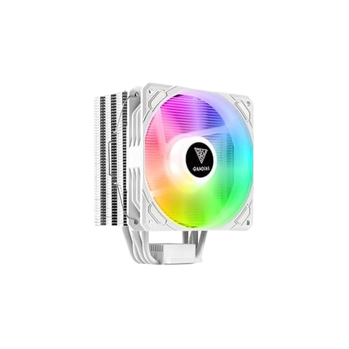 Gamdias Boreas E1-410 WH ARGB CPU Air Cooler (White)