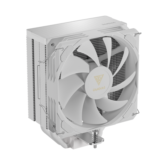 Gamdias Boreas E2-410 WH 120mm CPU Air Cooler (White)