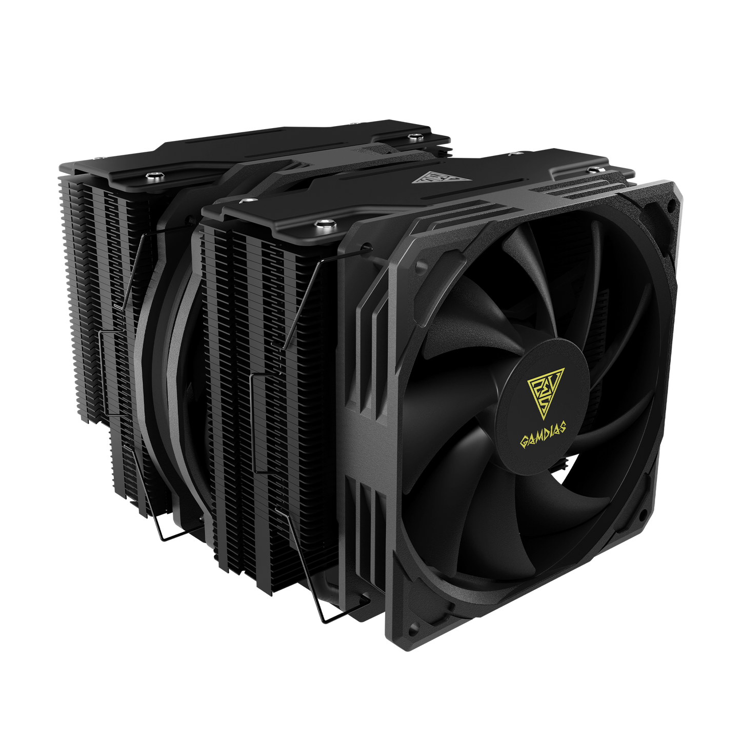 Gamdias Boreas P1-720 120mm Dual Tower CPU Air Cooler (Black)