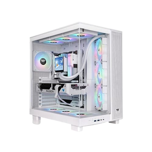 Thermaltake View 380 XL TG ARGB White ATX Mid Tower Case