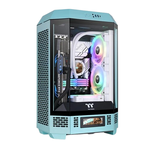 Thermaltake The Tower 300 Turquoise (M-ATX) Mini Tower Cabinet