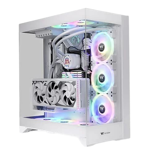 Thermaltake CTE E550 TG Snow E-ATX Mid Tower Case