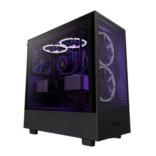 Nzxt H5 Flow (E-ATX) Mid Tower Cabinet (Black)