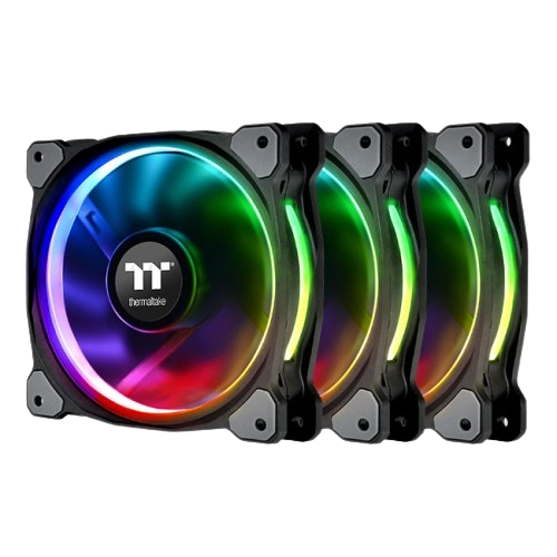 Thermaltake RIING PLUS 12 RGB Triple Fans Pack With Controller