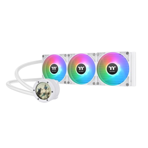 Thermaltake TH360 V2 Ultra ARGB Sync Snow Edition CPU Liquid Cooler (White)