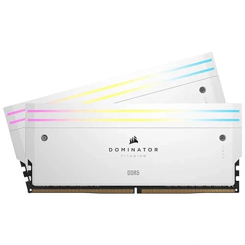 Corsair Dominator Titanium RGB White 64GB (32GBx2) 6000MHz CL30 DDR5 RAM