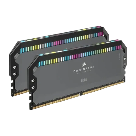 Corsair Dominator Platinum RGB DDR5 32GB (16GBx2) 6200MHz Desktop RAM (Black)