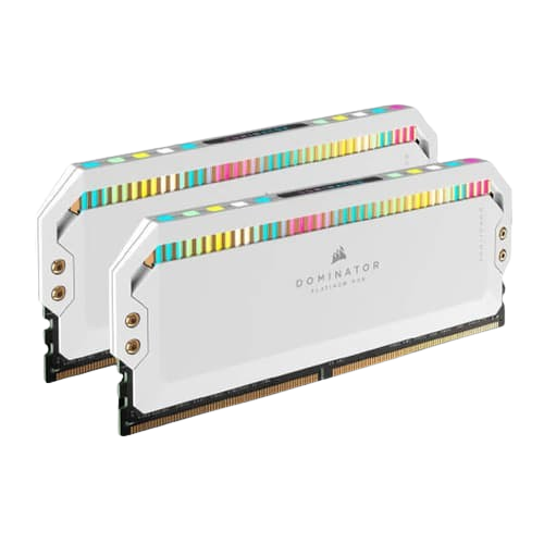 Corsair Dominator Platinum RGB White 32GB (16GBx2) 6200MHz CL36 DDR5 RAM