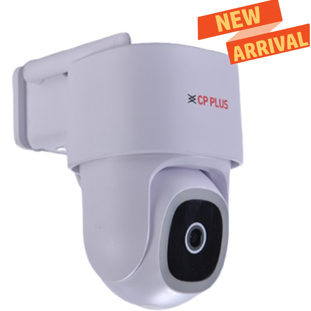 CP Plus 4MP Wi-Fi With 360° Pan & Tilt | Full-Color Night Vision PT Camera - CP-Z45Q