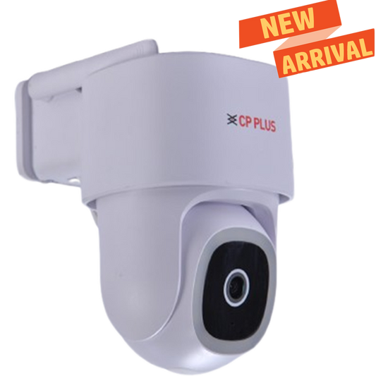 CP Plus 4MP Wi-Fi With 360° Pan & Tilt | Full-Color Night Vision PT Camera - CP-Z45Q