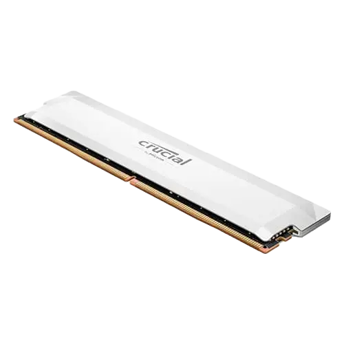 Crucial Pro OC White 32GB (16GBx2) 6000MHz CL36 DDR5 RAM